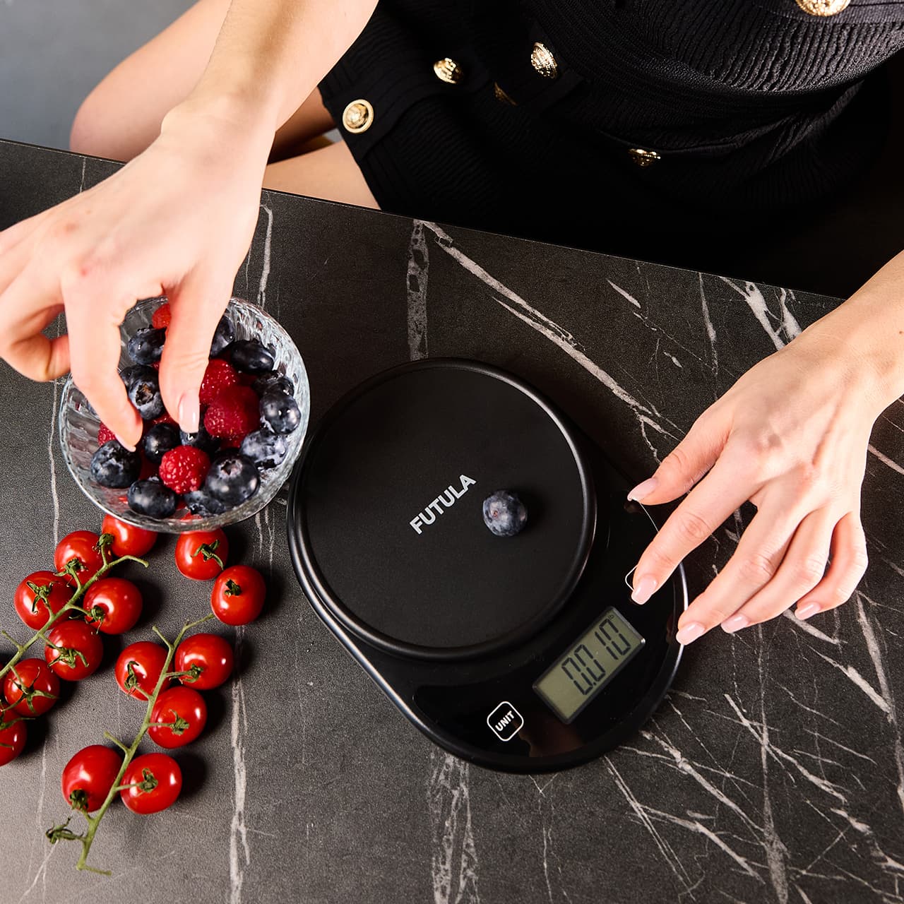 Весы кухонные Futula Kitchen Scale 1 (Black)