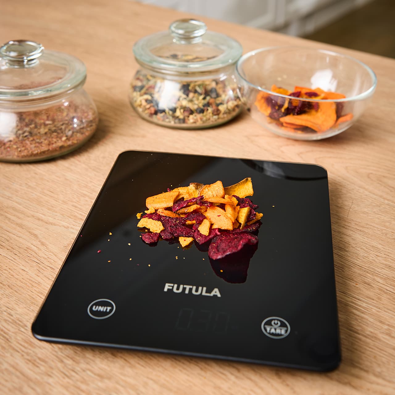 Весы кухонные Futula Kitchen Scale 2 (чёрные)