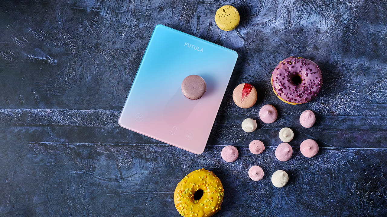 Купить кухонные весы Futula Kitchen Scale 2 перламутрового цвета у официального дилера в России со склада в Москве