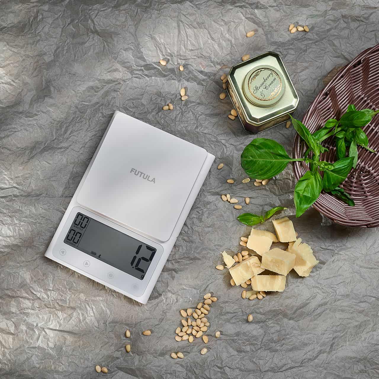 Купить кухонные весы Futula Kitchen Scale 3 белого цвета у официального дилера в России со склада в Москве