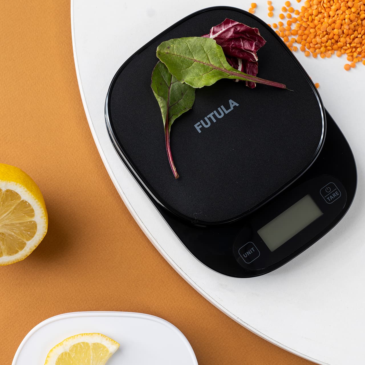 Весы кухонные Futula Kitchen Scale 4 (чёрные)
