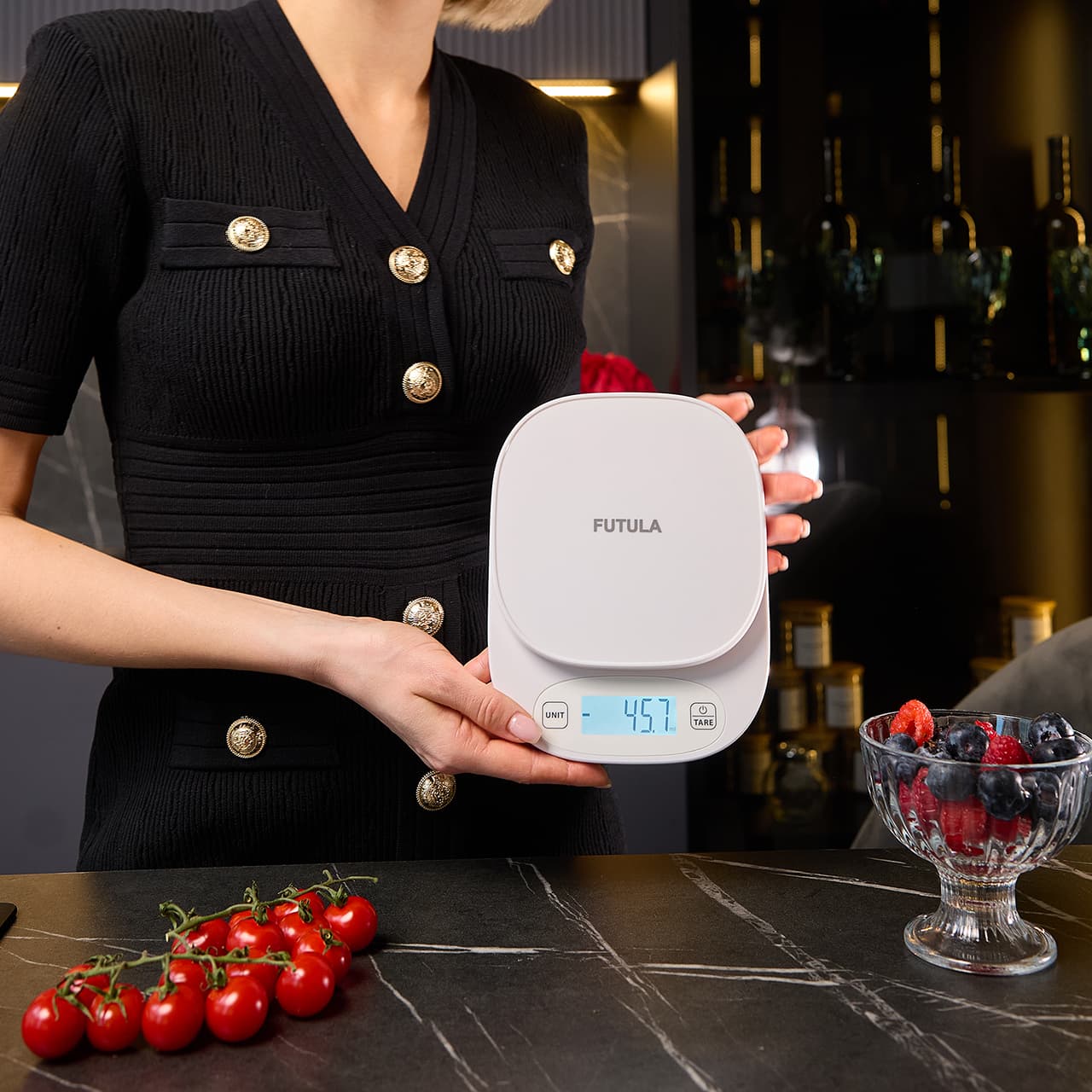 Весы кухонные Futula Kitchen Scale 4 (белые)