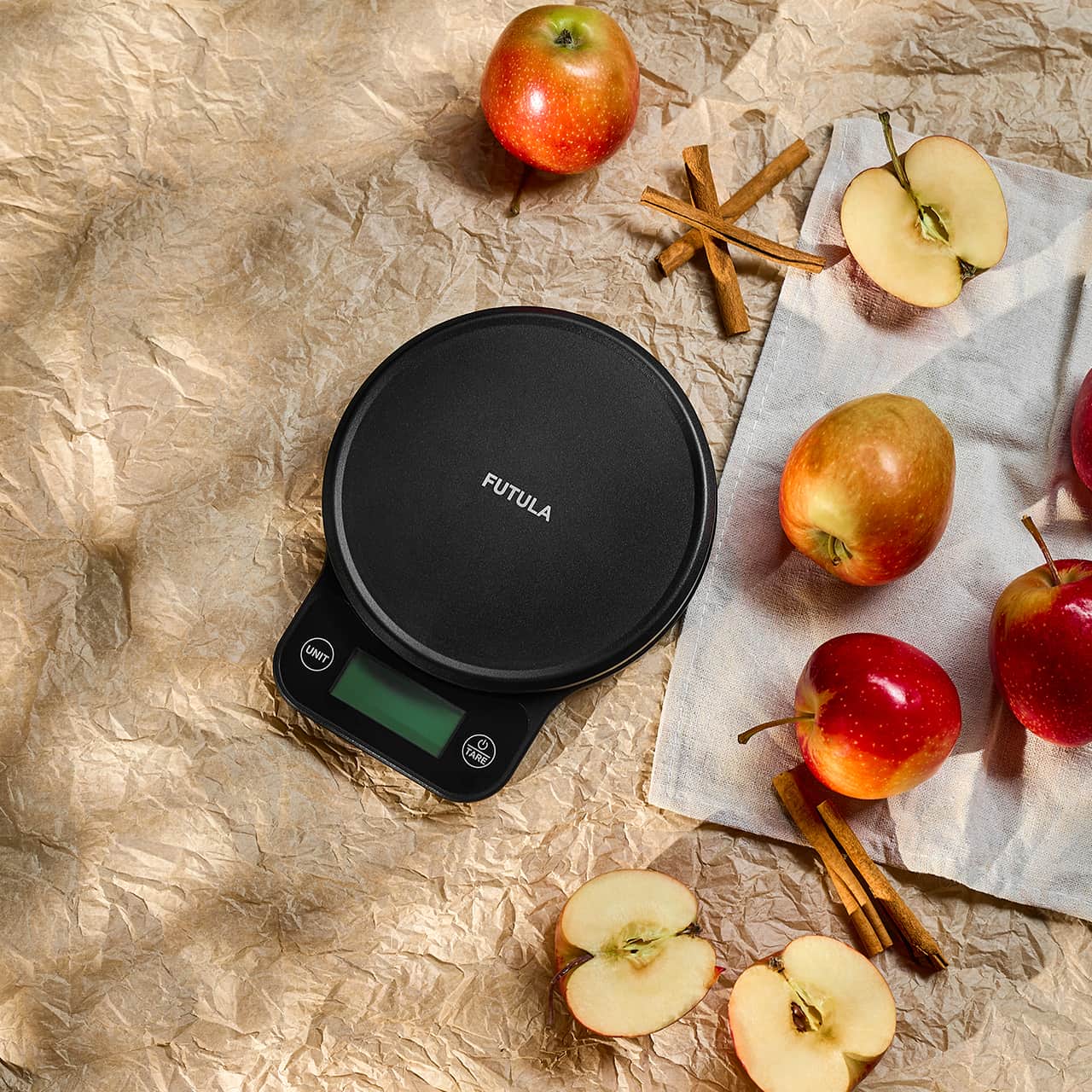Купить кухонные весы Futula Kitchen Scale 6 чёрного цвета у официального дилера в России со склада в Москве