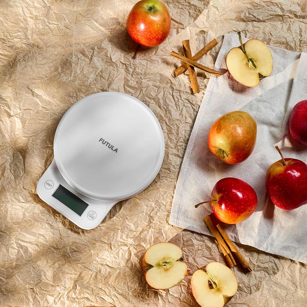 Купить кухонные весы Futula Kitchen Scale 6 белого цвета у официального дилера в России со склада в Москве