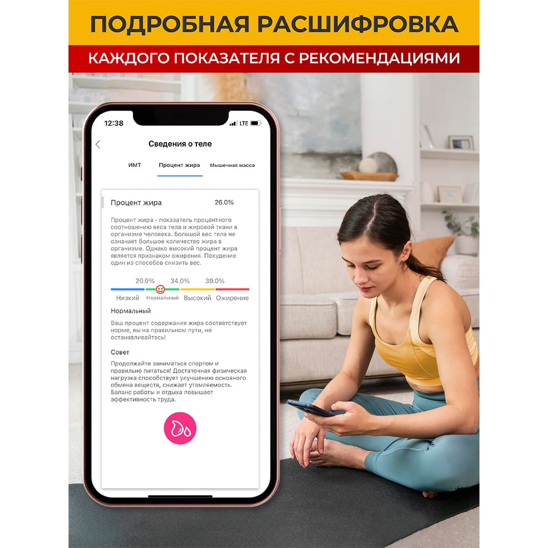 Умные весы напольные Futula Scale 2 (белые)