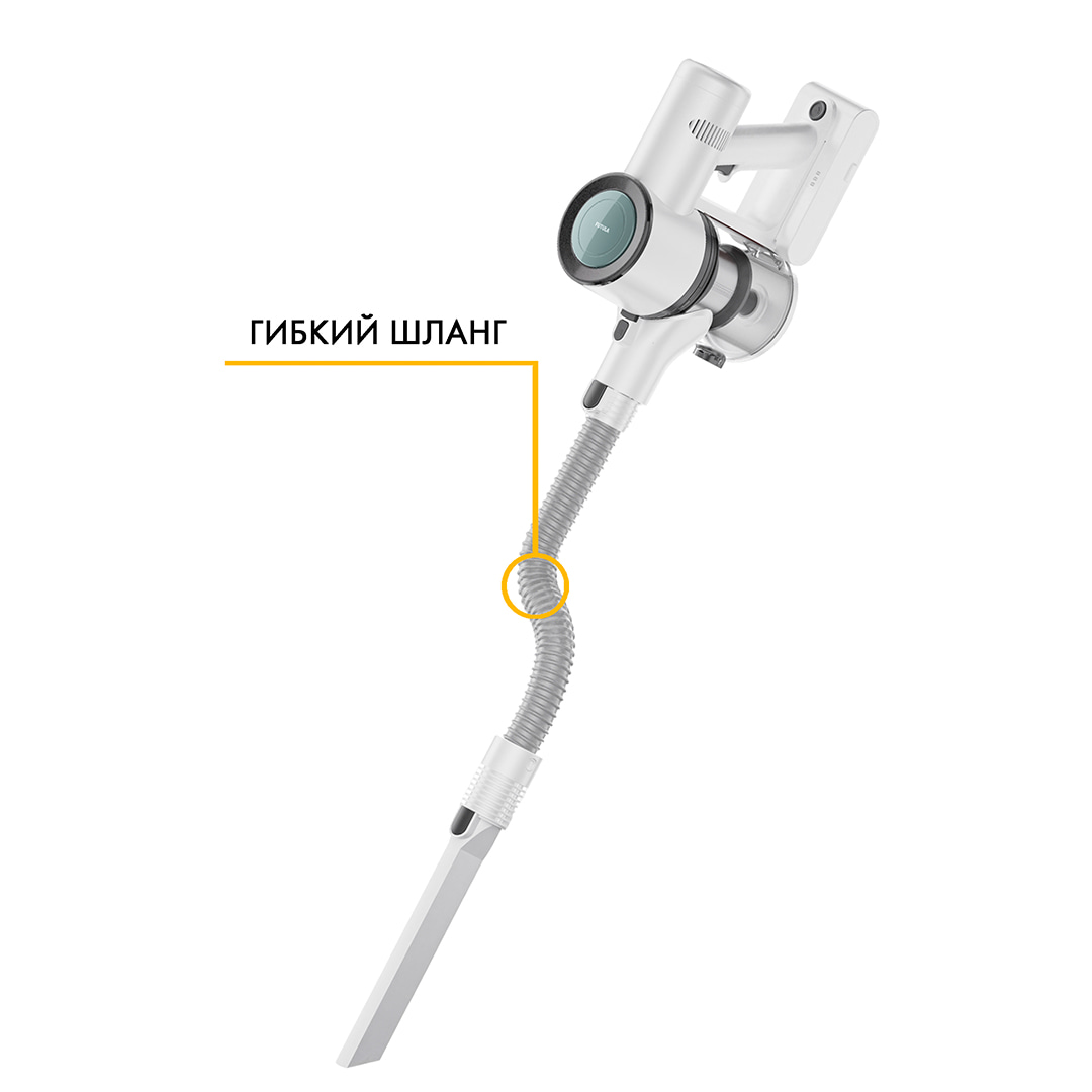 Беспроводной пылесос Futula Cordless Vacuum Cleaner V10 (белый)
