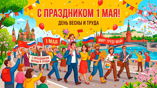 С Днём труда!